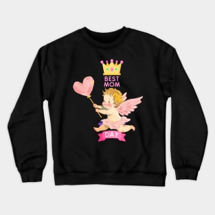 best mom Crewneck Sweatshirt